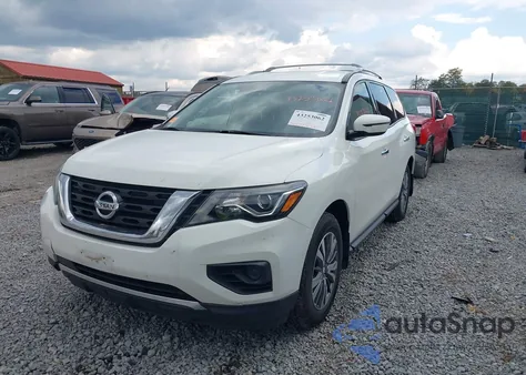 2019 Nissan Pathfinder S z USA, uszkodzony, nr VIN 5N1DR2MM4KC652519